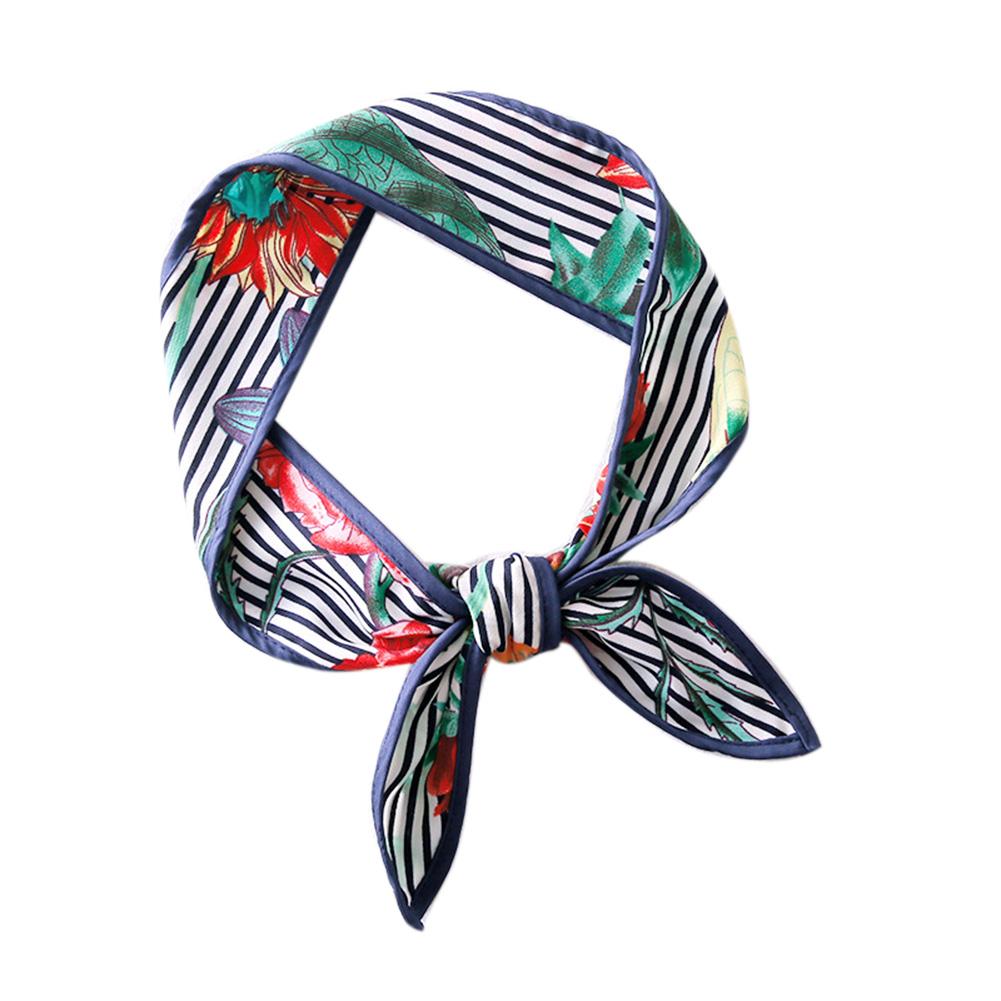 Stylish Small Sharp-angle Scarf Pretty Neckerchief Ornament Festival Gift