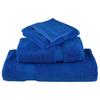 VidaXL Superior Quality Guest Towels 4 Pcs, Bath Sheets, Hand Towels, Face Towel Bathroom, Blue 137183