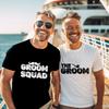 Groom Squad Best Man T-shirt Team EVG Future Groom Tshirt Boyfriend Single Farewell Bachelor Stag Party Tees Male Wedding Tops