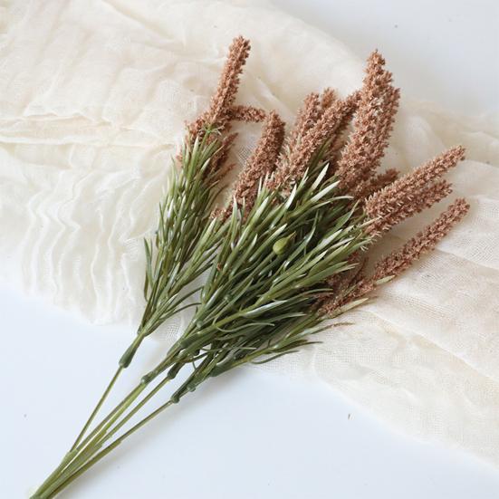 1 ветка, искусственный цветок, долгий срок службы, минималистичный, экологически чистый, красивый, сделай сам, художественная имитация травы, домашний декор