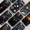 Планета АРТ Астрономия Магнитный Чехол для Телефона ДЛЯ APPLE iPhone 17 Air 16 14 13 12 Pro Max 15 Plus Беспроводная Зарядка С Чехлом MagSafe