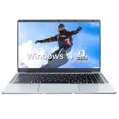 Ноутбук ESBOOK 11 Pro с MS Office, IPS LCD дисплей 1920 x 1080 FHD с камерой, тонкий ПК-ноутбук, ЦП, не требует настройки, 8 ГБ памяти, беспроводная локальная сеть, SSD, компьютер