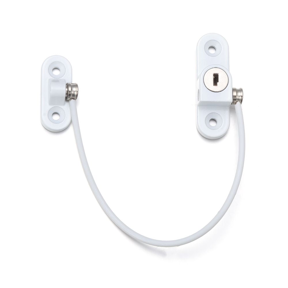 Homehold Door Security Restrictor Wire Cable Window Lock Safety