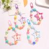Hollow Star Colorful Phone Lanyard Heart Glitter Wrist Straps  Phone Accessories
