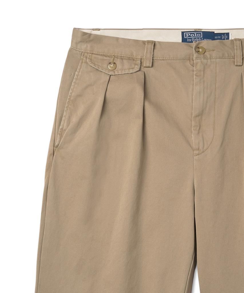 POLO RALPH LAUREN Whitman Relaxed Fit Pleated Chino Pants - Beige