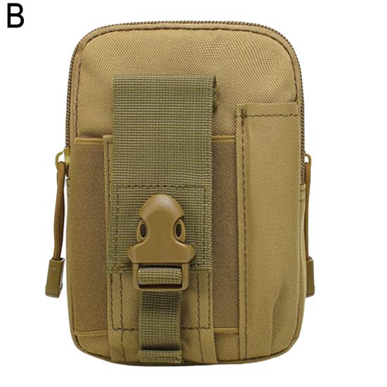 Тактический подсумок Molle Универсальная поясная сумка EDC с кобурой для мобильного телефона, уличная поясная сумка, подсумок для гаджетов для пеших походов, приключений на открытом воздухе