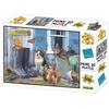 Yamasan Prime 3D Bob Giordano Cats Playing On the Farm Finished 61 X 46 Cm 500 Pieces 10462, Size /