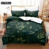 Комплект постельного белья Green Flower с наволочкой Lotus, двуспальная кровать, 3 шт., 2 шт., односпальная кровать, двуспальная кровать, 200x200, 220x240 см