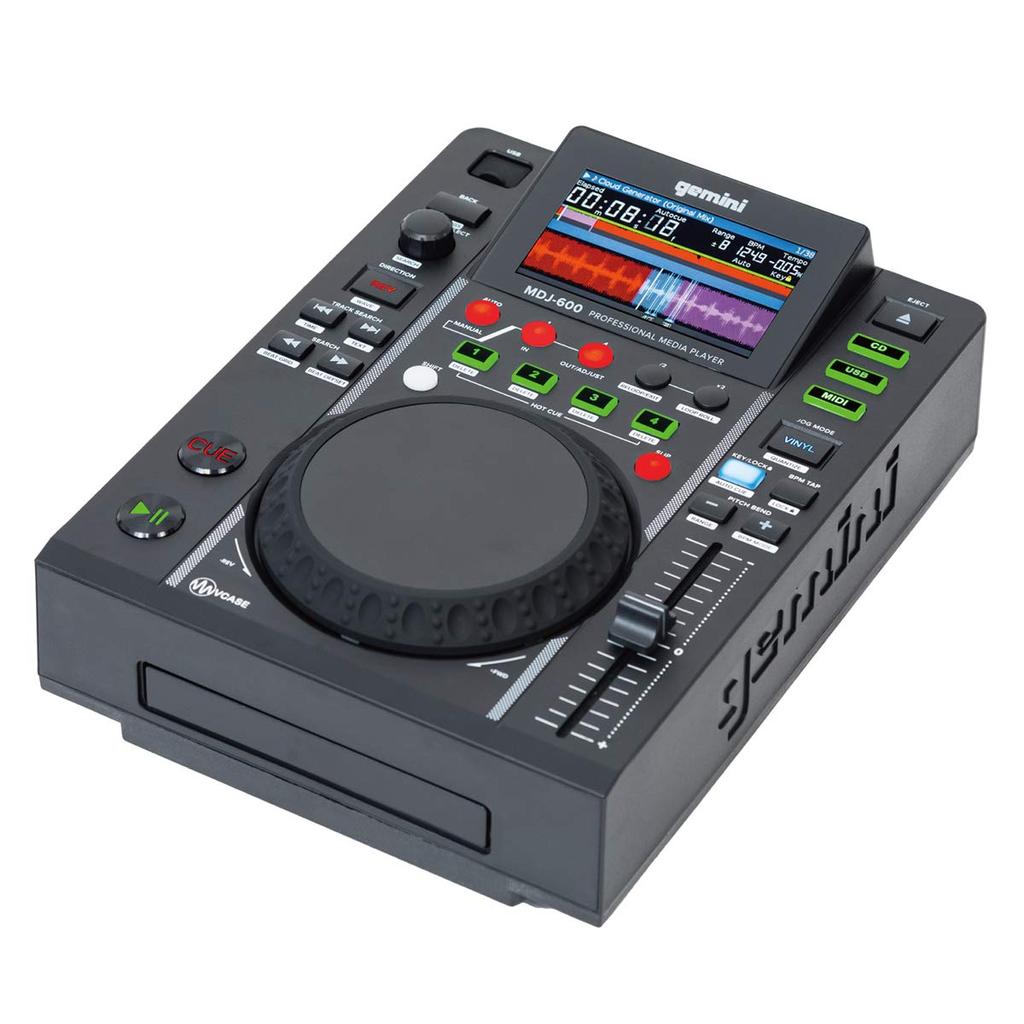 GEMINI Media Player CD/USB MDJ-600 []