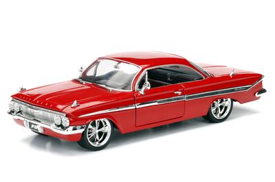 Jada Игрушки ФОРСАЖ МЕТАЛЛИЧЕСКАЯ МИНИ-МАШИНКА Chevy Impala 125 и [предмет] Дома