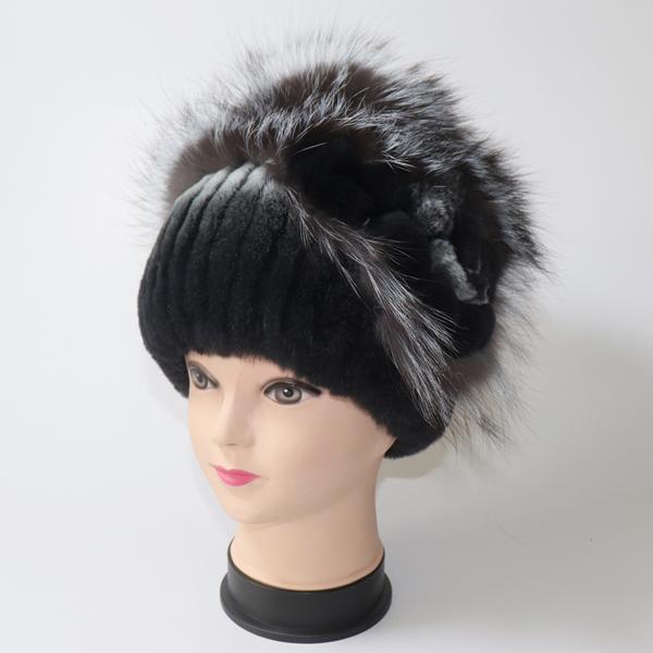 Зимняя женская шапка из 100% натурального меха кролика рекс, женские теплые шапки из натурального меха кролика рекс, хорошие эластичные шапки из натурального меха, теплые шапочки