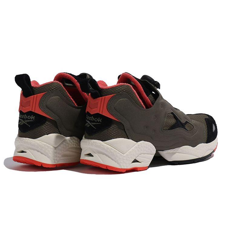 Reebok Instapump Fury 95 Arny Green Orange Flare Кроссовки унисекс Army-Green Core-Black Semi-Orange-Flare GZ2187