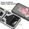 Двухслойный защитный складной чехол для Samsung Galaxy Z Flip 4 5g Flip3 Flip4 Flip 3, чехол-держатель с кольцом для Samsung Z Flip4