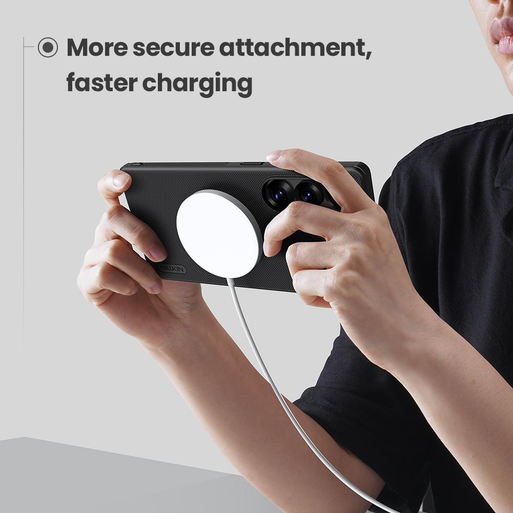 Чехол Nillkin для Samsung Galaxy S25 Ultra для телефона Super Frosted Shield Pro с магнитной задней крышкой