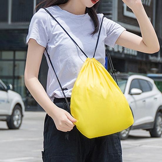 Рюкзак на шнурке, складной, водонепроницаемый, легкий, легко чистится, подвесная сумка для хранения, уличная сумка