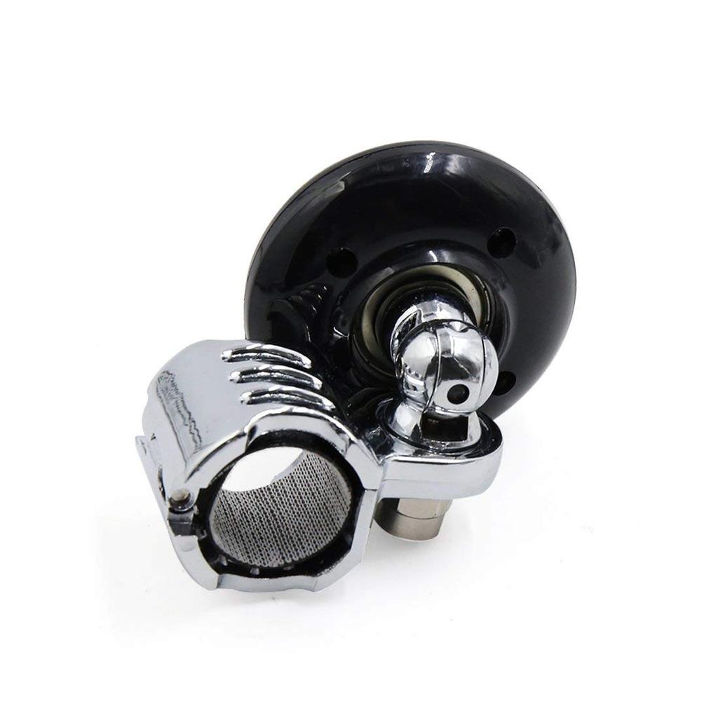 X Autohaux черный складной руль Spinner ручка мощность ручка шарик для авто серебристый тон коричневый углеродное волокно