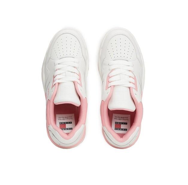 Кроссовки Tommy Jeans Tjw New Basket Sneaker Lc EN0EN02524 розовый