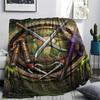 Teenage Mutant Ninja Turtles Elemental Power Blanket Blanket Home Decor Air Conditioning Blanket Office Rest Blanket Nap Blanket
