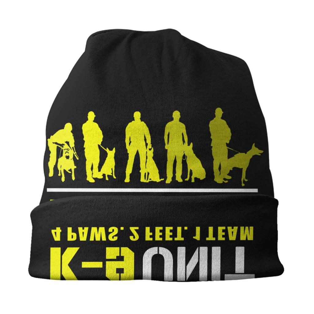 K9 Unit Malinois шапка-бини унисекс, зимняя теплая шапка, вязаные шапки в стиле хип-хоп, уличные лыжные бельгийские овчарки, шапочки Skullies, шапки