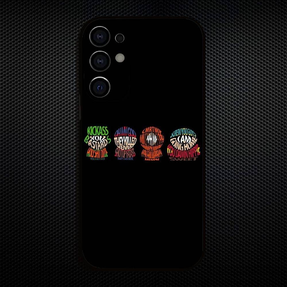 s-S-Southparks Cartoon Phone Case For Samsung S25,S24,S23,S22,S21,S20,Plus,Fe,Lite,Others Black Cover