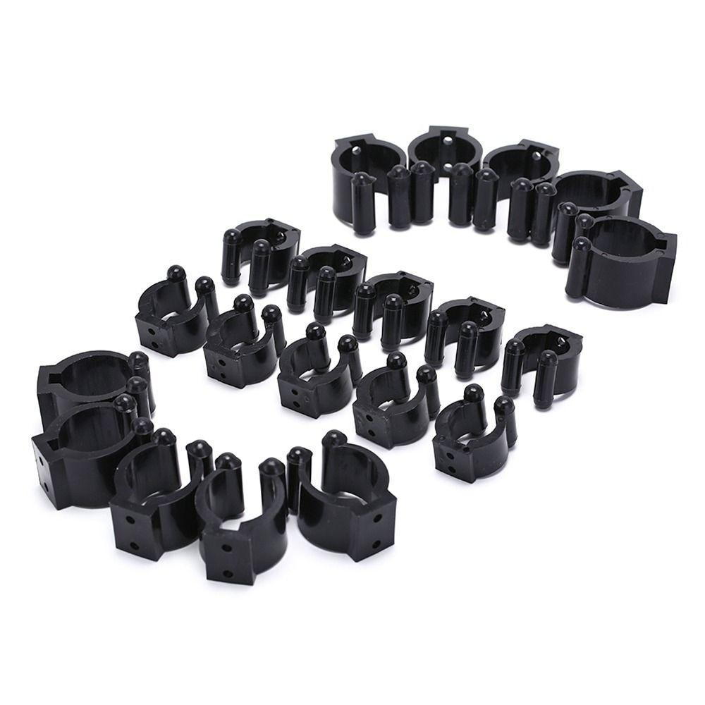 12Pcs Wall Hanging Billiard Cue Holder Rod Clip Stick Holder Billiard Cue Fishing Rod