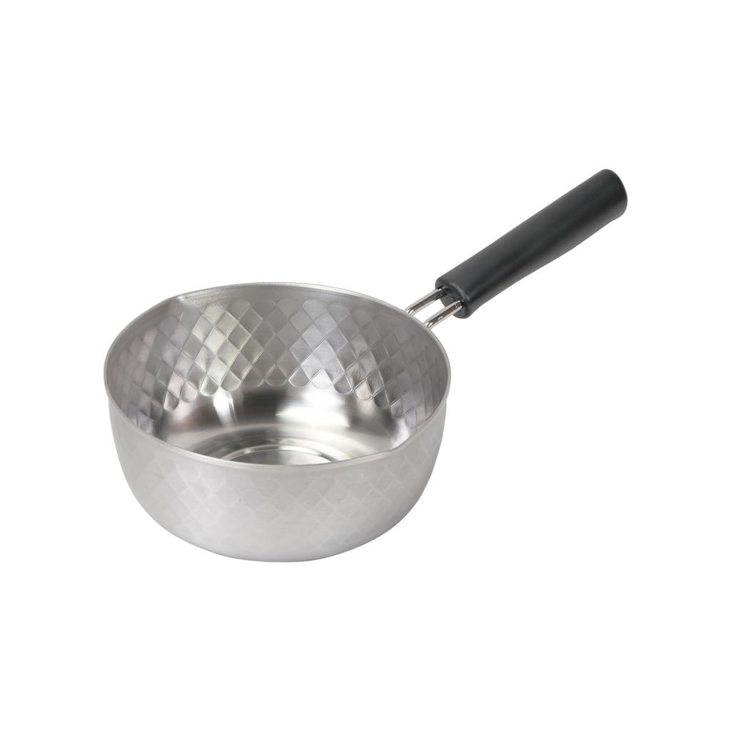 Pearl Metal Юкихира Юкихира IH Нержавеющая сталь Алмаз Сделано в Миякане Кастрюля, Кастрюля, Кастрюля, 15 см, Совместимая, Сталь, Резка, Япония, Ниигата, Цубамесандзё, HC-99