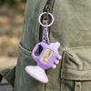 Can Be Blown Bag Hanging Speaker Ornament Funny Playable Keychain  Claw Machine Gift