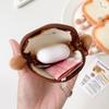 1 Piece Sweet Cartoon Bread Style Earphone Case for Xiaomi Huawei Airpods Creative Design Cute Wireless Earphone Storage Bag