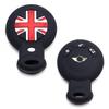 Черный силиконовый чехол-брелок Union Jack для Mini Gen2 R55 R56 R57 R58 R59 R60 R61