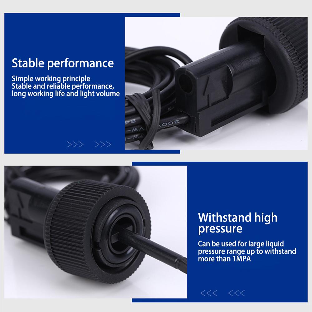 Water Flow Sensor Switch Hall Effect Flowmeter Fluid Meter Counter 1L/min Flowmeter Counter Water Flow Sensor