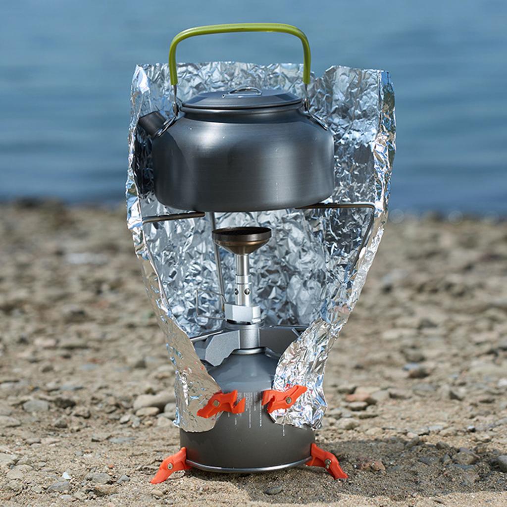 6Pcs Magnetic Can Stand Gas Tanks Bracket Bottle Shelf Stand Tripod Stove Base Canister Holder Stove Base Stabilizer