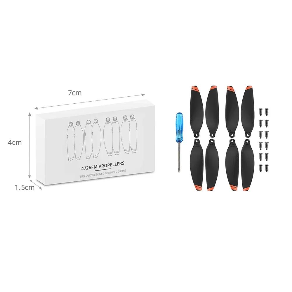 4726 Propeller Props Blade Replacement for DJI Mini 4K/Mini 2/SE Drone Light Weight Wing Fans Spare Parts Accessory