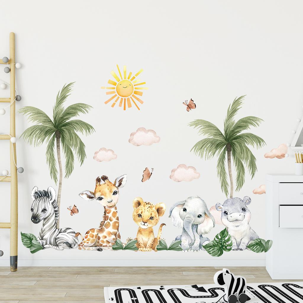 Цветочные наклейки Гостиная Стена Фон Наклейки На Стены Спальня Комната Стены Украшения Наклейки Обои Самоклеящиеся Наклейки