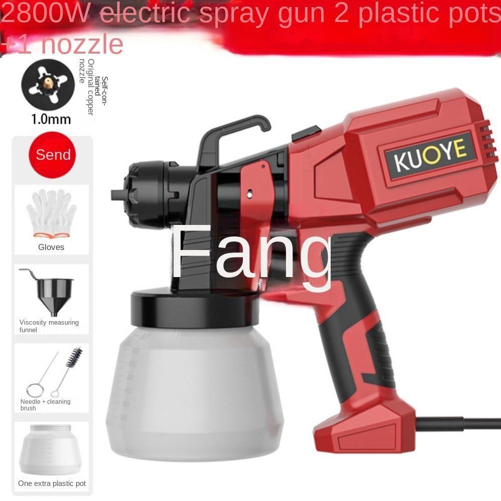 Насадка 2800 Вт автоматический пистолет-распылитель бытовой распылитель краски беспроводной распылитель краски электрический пистолет-распылитель