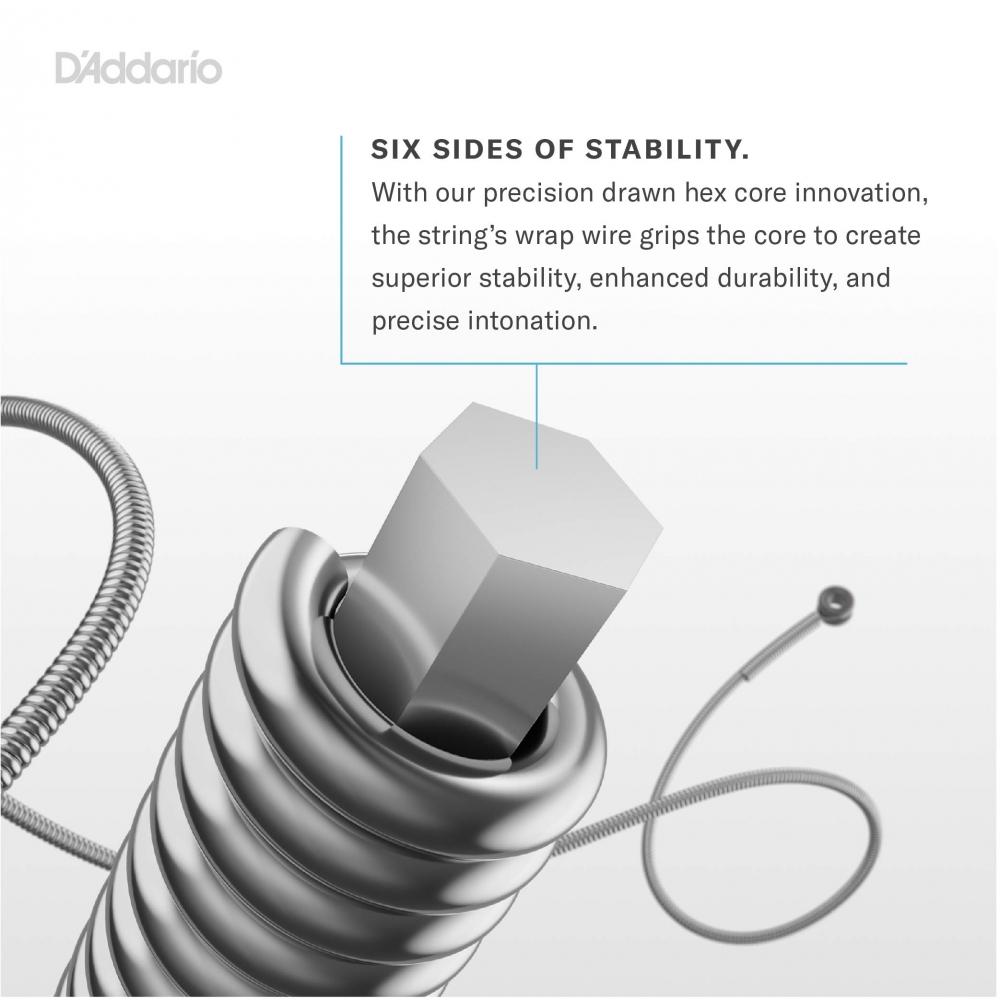 D'Addario Electric Guitar Strings Nickel SuperLight TopRegular Bottom .009-.046 EXL125-10P 10set Pack