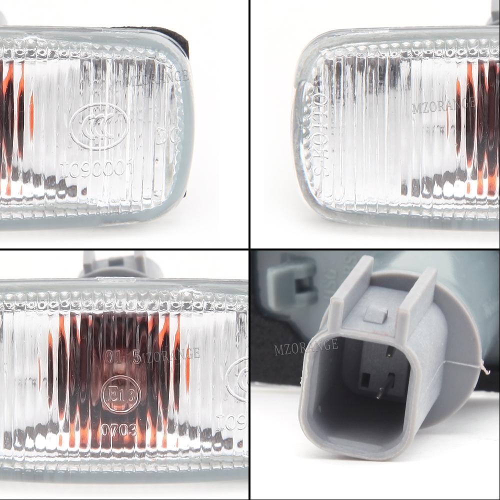 Side Marker Turn Signal Lamp for Chrysler 300C Side Repeater Lamp for JEEP Patriot Fender Signal for Dodge Journey Blinker