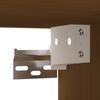 Wall Cabinets 2 pcs Honey Brown 60 x 30 x 30 cm Solid Pine Wood