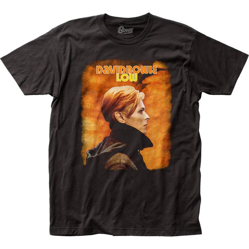 David Bowie Low Unisex T-shirt Music Classic Concert Rock Band Tee New Black Graphic Tee