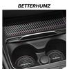 Betterhumz For BMW F30 F32 F34 F35 Car Cup Holder Anti-Slip Pad Storage Box Mat Suede Center Console 3pcs Interior Accessories