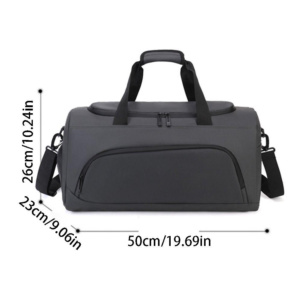 Large Capacity Travel Duffel Bag Waterproof Gym Shoulder Bag Dry Wet Separation Bags Outdoor