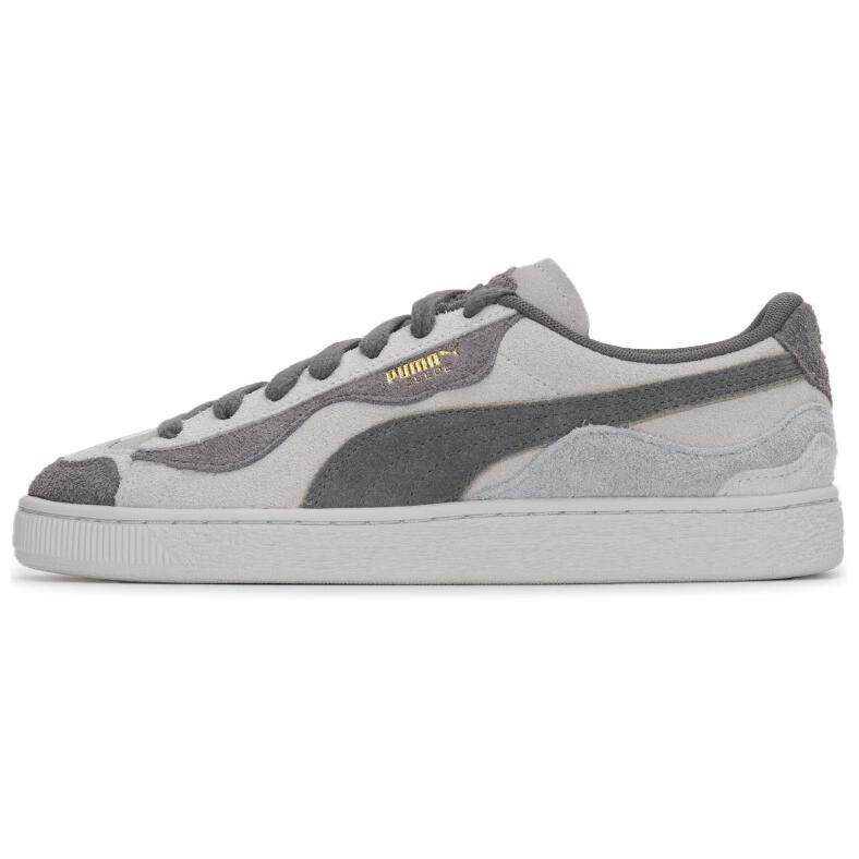 Puma Suede Trippy Comfortable Versatile Durable Breathable Low-Top Casual Shoes Unisex Sneaker Gray Black 398656-03