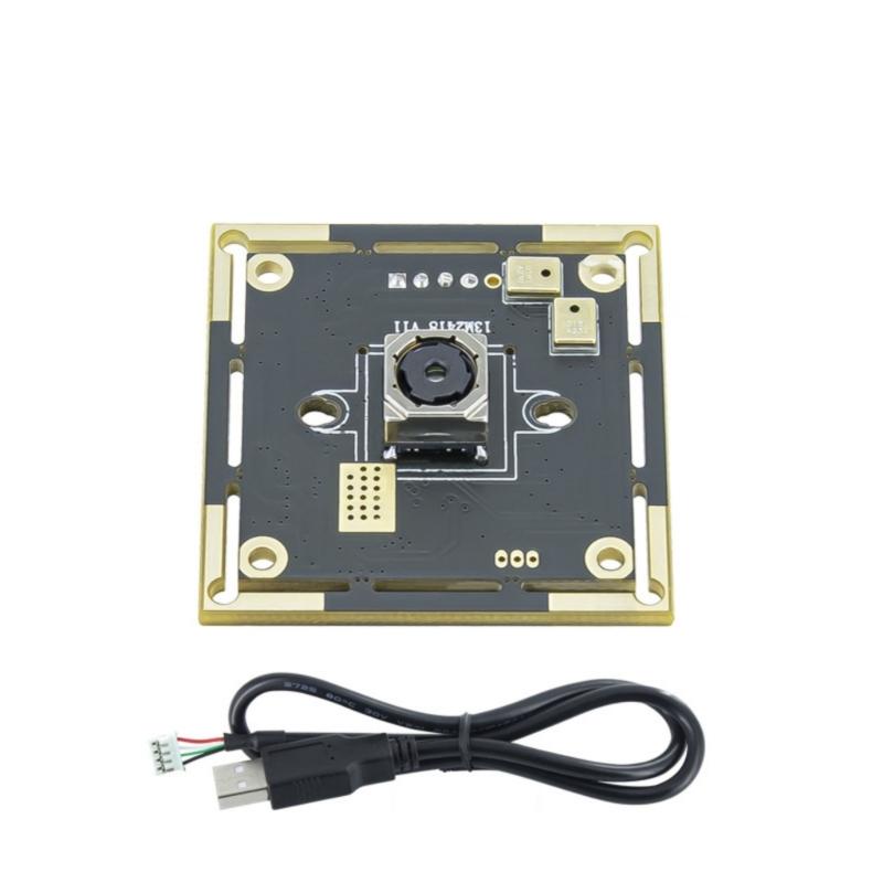 4K USB-модуль камеры с автофокусом и неискажающим объективом 78,4/120 градусов для промышленного использования OV13B10(1/3,06 дюйма) Набор микросхем