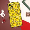 Yellow Duck Case For iPhone 13 12 11 14 15 Pro Max 7 8 Plus X XR XS Max 12 Mini SE 2020 2022 Cover Coque