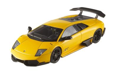 MATTEL Lamborghini Murcielago Желтый Готовый продукт 1/43 LP670-4