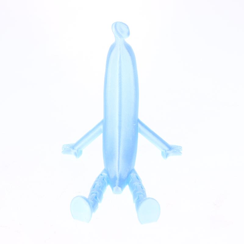 Игрушечная фигурка, напечатанная на 3D-принтере, модель банана, подвижные суставы, имитация змеи, украшение для рабочего стола, поделки к Пасхе, подарок