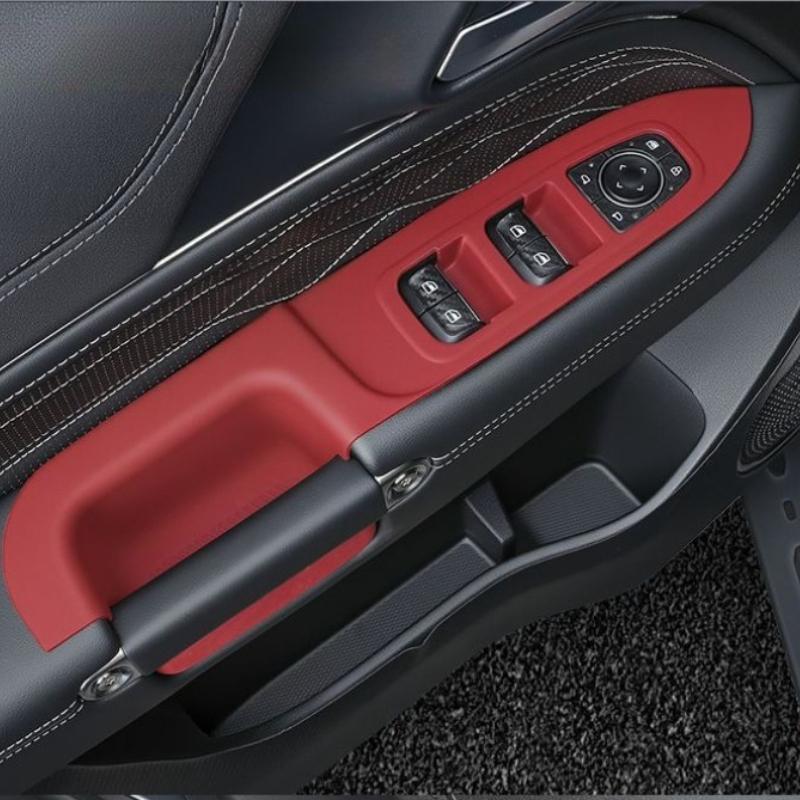 For GWM Tank 300 Hi4-T -2025 Car Window Lift Button Silicone Protective Pad Modified Car Door Side Storage Box Pad Interior