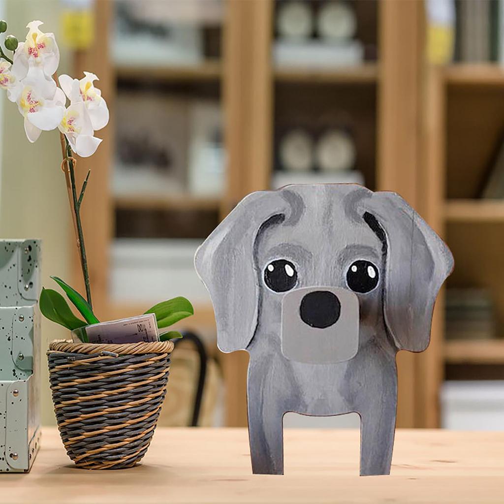 Держатель для очков с резными животными ручной работы из дерева