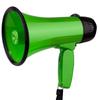 MyMealivos Loudspeaker 5W Small Megaphone with Siren Sound for Disaster Prevention (Green)