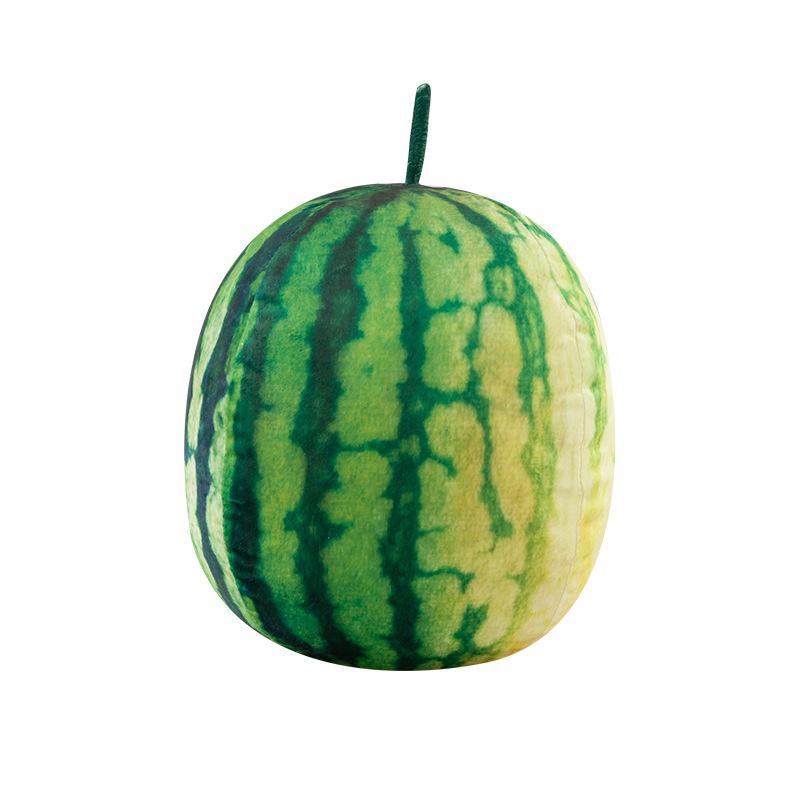 Трехмерная сферическая имитация фруктов Большая подушка-арбуз Плюшевая игрушка Летняя кукла Кукла Детский подарок