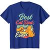 Best Cat Dad Ever Retro Vintage Best Cat Father Gift T-Shirt Casual Cotton Daily Four Seasons Tees Graphic T Shirts